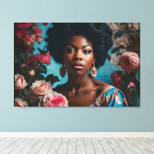 De edelen: Keizerin Belinzia Canvas Afdruk (Insitu (Houten vloer))