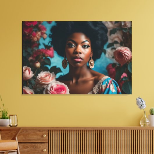 De edelen: Keizerin Belinzia Canvas Afdruk (Insitu (Woonkamer))