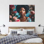 De edelen: Keizerin Belinzia Canvas Afdruk (Insitu (Slaapkamer))