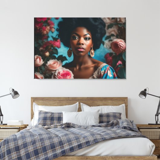 De edelen: Keizerin Belinzia Canvas Afdruk (Insitu (Slaapkamer))