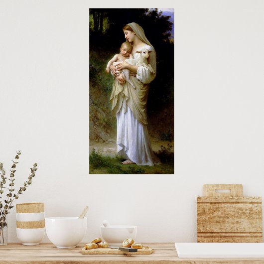 De edellamp van God Poster (Keuken)