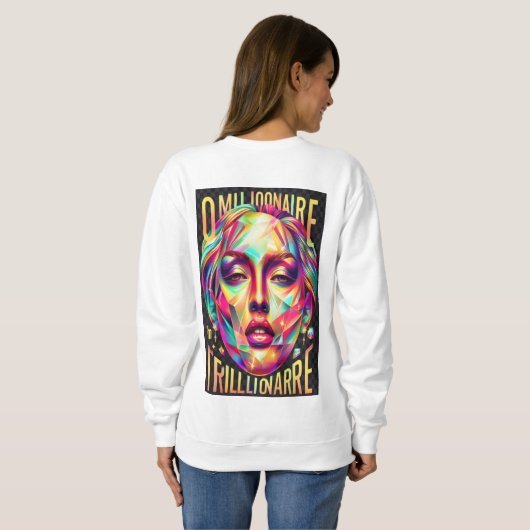 💎✨ "De edelsteen gloed" ✨💎 Trui (Achterkant volledig)