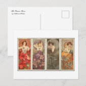 De edelstenen briefkaart (Voorkant / Achterkant)