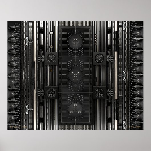 De Eden Machine Poster (Voorkant)