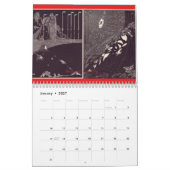 De Edgar Allan Poe en Harry Clarke Wall Agenda Kalender (Jan 2027)