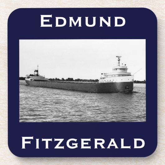 De Edmund Fitzgerald Bier Onderzetter (Voorkant)