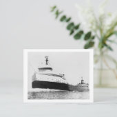 De Edmund Fitzgerald Briefkaart (Staand voorkant)