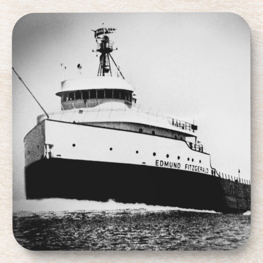 De Edmund Fitzgerald Drankjes Onderzetter (Voorkant)