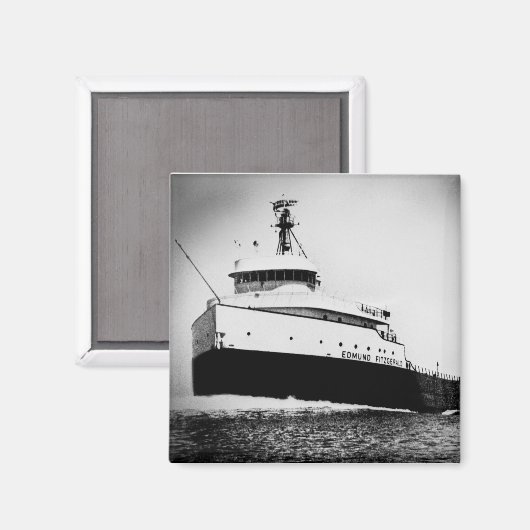 De Edmund Fitzgerald Magneet (Voorkant / Achterkant)