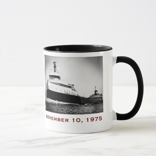 De Edmund Fitzgerald met bemanningsnamen Mok (Rechts)