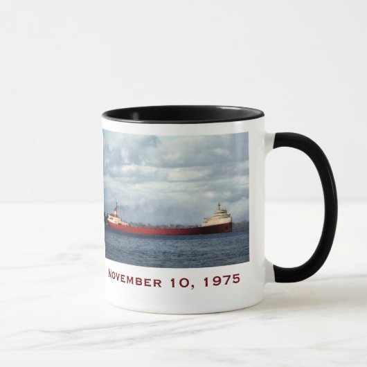 De Edmund Fitzgerald met bemanningsnamen Mok (Rechts)