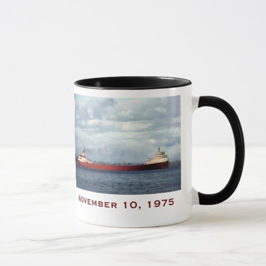 De Edmund Fitzgerald met bemanningsnamen Mok (Rechts)