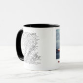 De Edmund Fitzgerald met bemanningsnamen Mok (Voorkant links)