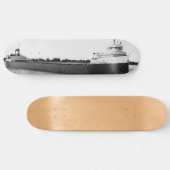 De Edmund Fitzgerald met bemanningsnamen Persoonlijk Skateboard (Horizontaal)