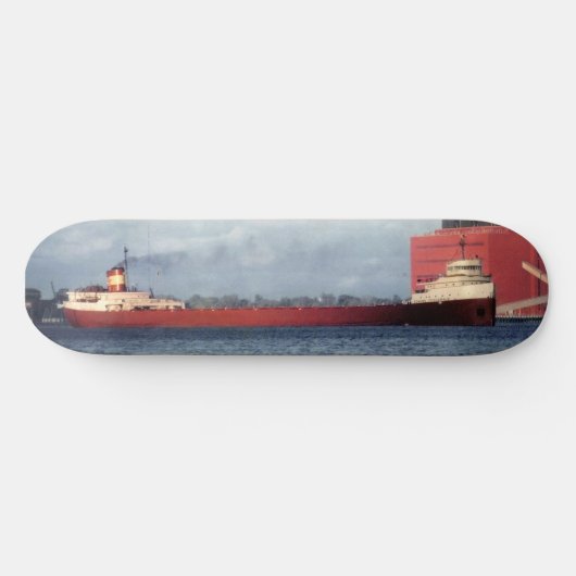De Edmund Fitzgerald met bemanningsnamen Persoonlijk Skateboard (Horizontaal)