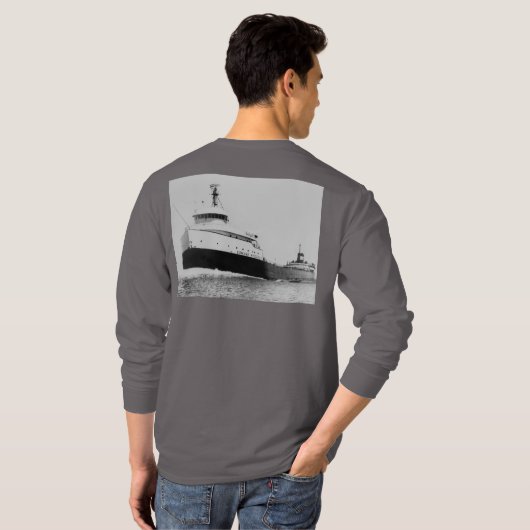 De Edmund Fitzgerald Mighty FItz  T-shirt (Achterkant volledig)