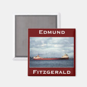 De Edmund Fitzgerald op de St. Clair Magneet (Voorkant / Achterkant)