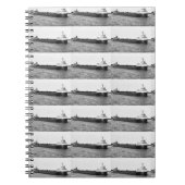 De Edmund Fitzgerald op de St. Clair Notitieboek (Voorkant)