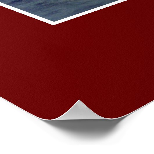 De Edmund Fitzgerald op de St. Clair Poster (Hoek)