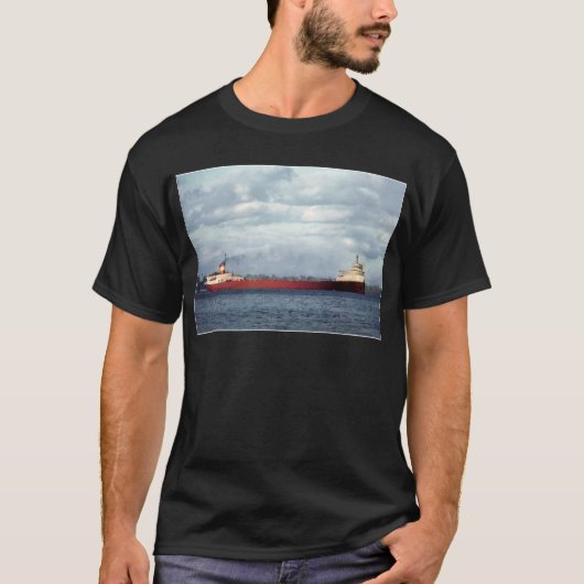 De Edmund Fitzgerald op de St. Clair T-shirt (Voorkant)