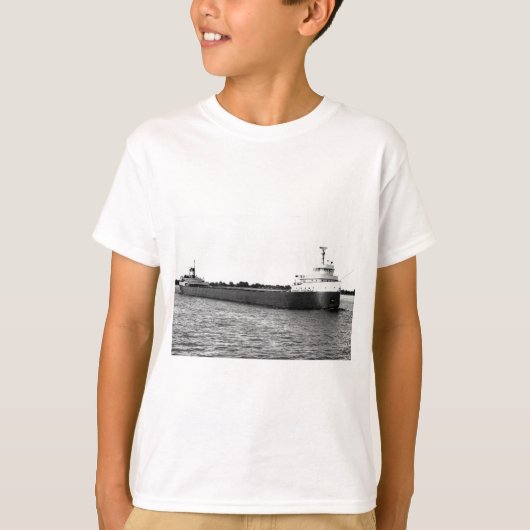 De Edmund Fitzgerald op de St. Clair T-shirt (Voorkant)