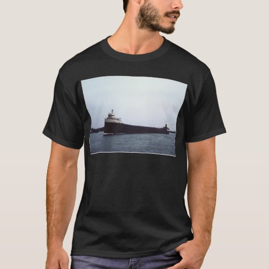 De Edmund Fitzgerald op de St. Clair T-shirt (Voorkant)