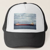 De Edmund Fitzgerald op de St. Clair Trucker Pet (Voorkant)