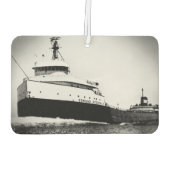 De Edmund Fitzgerald Vintage Grote Meren Luchtverfrisser (Achterkant)