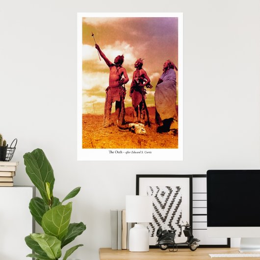 De eed poster (Thuiskantoor)