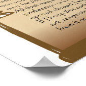 de eed van de arts van hippocrates poster (Hoek)