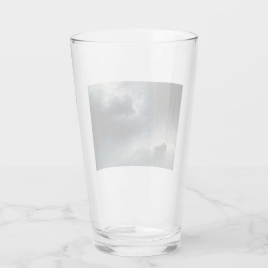 De eed van de Zeeen (door Ivan Aivazovsky) Glas (Achterkant)