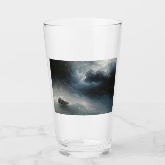 De eed van de Zeeen (door Ivan Aivazovsky) Glas (Voorkant)