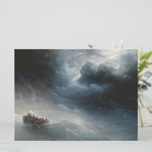 De eed van de Zeeen (door Ivan Aivazovsky) Kaart (Staand voorkant)