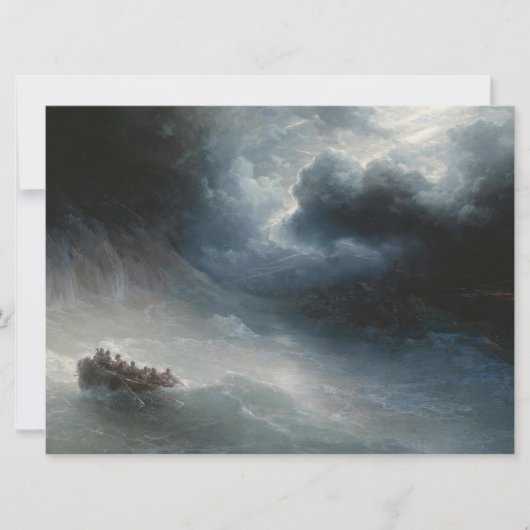 De eed van de Zeeen (door Ivan Aivazovsky) Kaart (Voorkant)