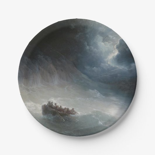 De eed van de Zeeen (door Ivan Aivazovsky) Papieren Bordje (Voorkant)