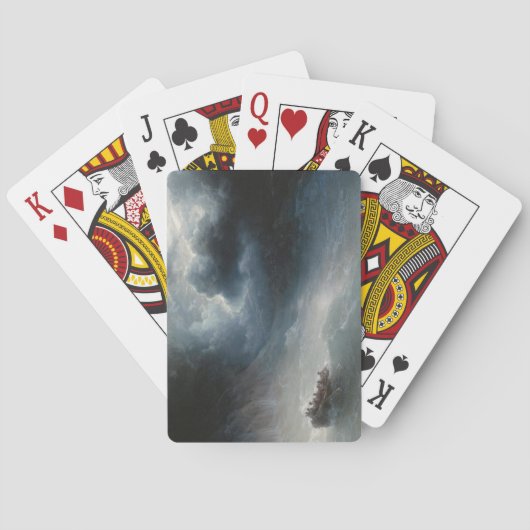 De eed van de Zeeen (door Ivan Aivazovsky) Pokerkaarten (Achterkant)