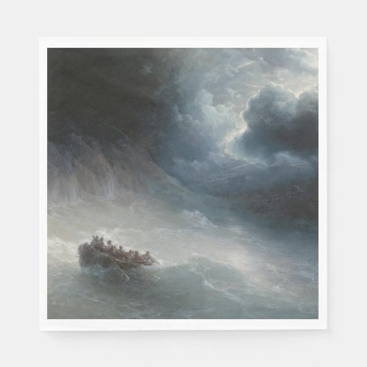De eed van de Zeeen (door Ivan Aivazovsky) Servet (Voorkant)