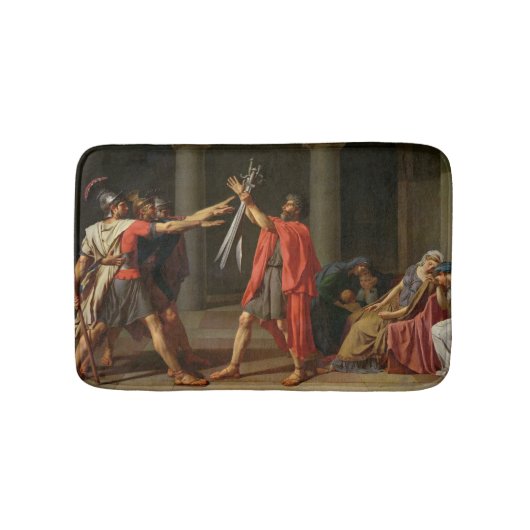 De eed van Horatii, 1784 Badmat (Voorkant)