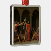 De eed van Horatii, 1784 Metalen Ornament (Rechts)