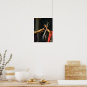 De eed van Horatii, 1784 Poster (Keuken)