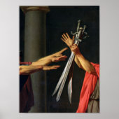 De eed van Horatii, 1784 Poster (Voorkant)