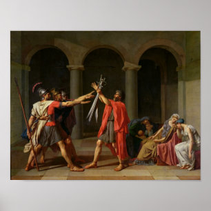 De eed van Horatii, 1784 Poster