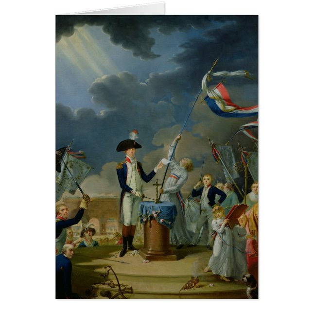 De eed van Lafayette (Voorkant)