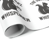 De eekhoorn fluistert | eekhoornliefhebber cadeaupapier (Rol Hoek)