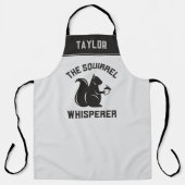 De eekhoorn fluistert | eekhoornliefhebber schort (Voorkant)