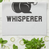 De eekhoorn fluistert | eekhoornliefhebber theedoek (Gevouwen)