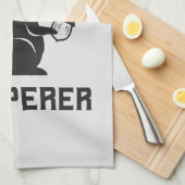 De eekhoorn fluistert | eekhoornliefhebber theedoek (Quarter Fold)