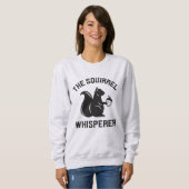 De eekhoorn fluistert | eekhoornliefhebber trui (Voorkant volledig)