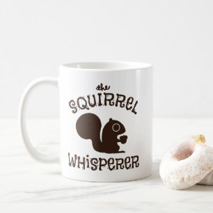 De eekhoorn fluistert Grappig Dierenvriend Koffiemok