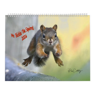 De eekhoorn meneer Bickles 2026 kalender